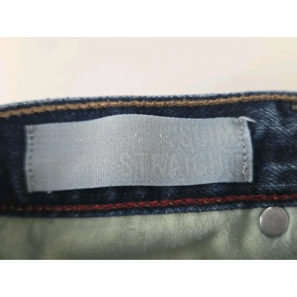 Arizona Vintage Men's Relaxed Straight Distressed 100% Cotton Blue Jeans 30 x 30
